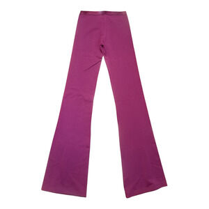 So Low Burgundy Flare Yoga Athletic Pants Size XXS